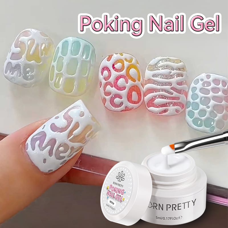 Born Pretty 5ml Poke Gel Nail Polish - White